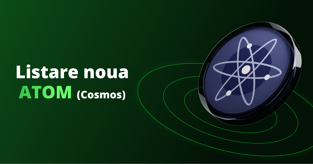 Cosmos (ATOM) - Criptomoneda noua pe Platforma Tradesilvania