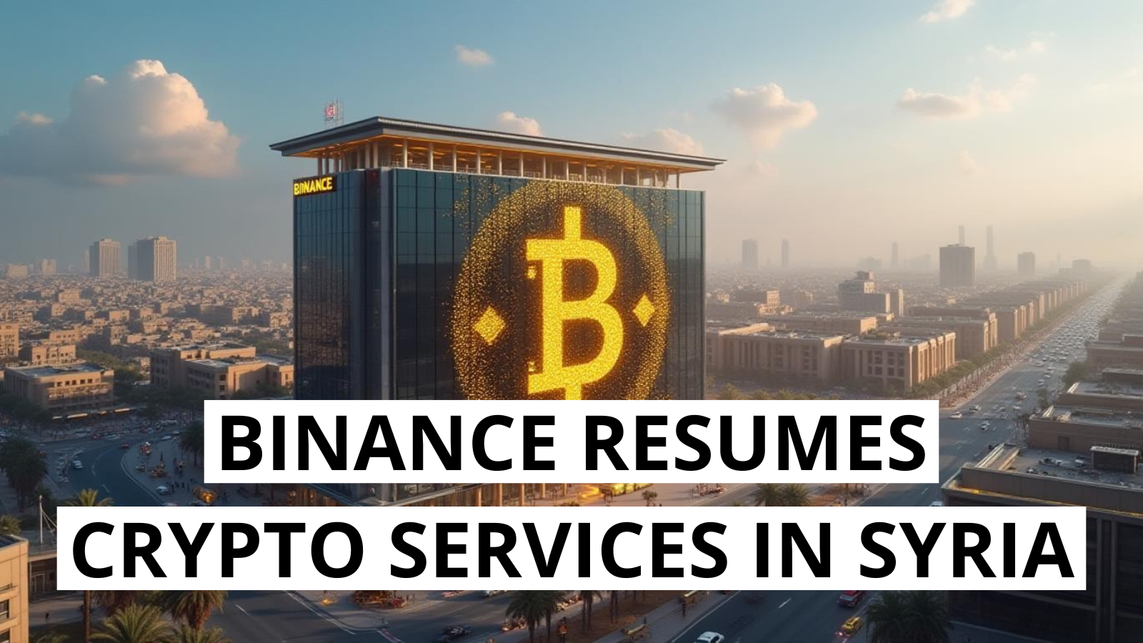 Binance Resumes Crypto Services in Syria After US Sanctions Eased