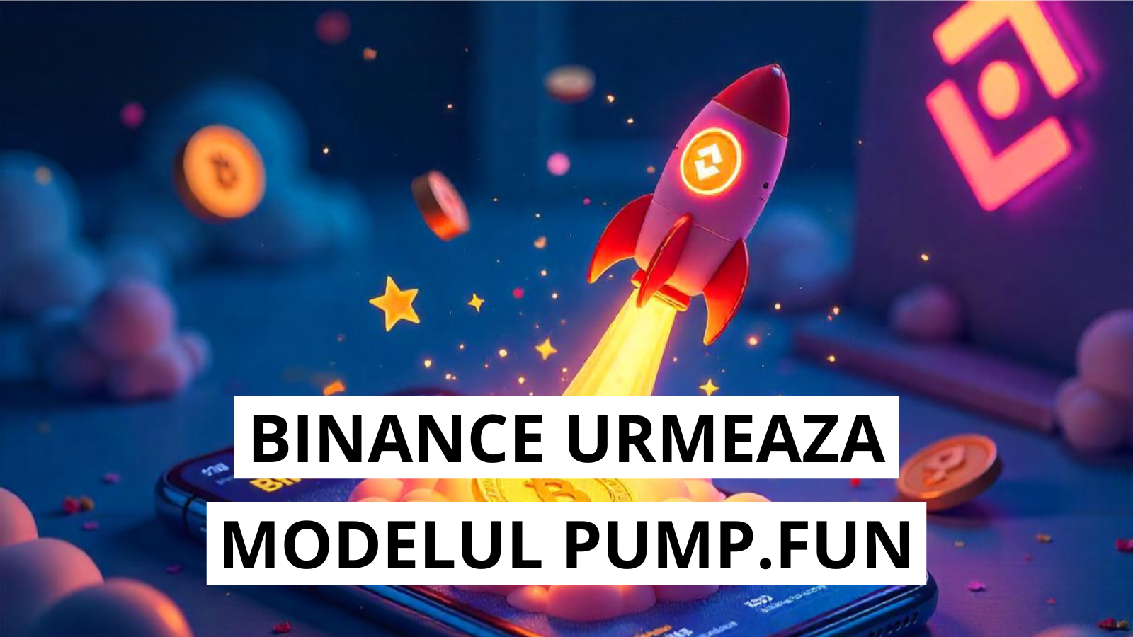 Binance lanseaza vanzari de tokenuri dupa modelul Pump.fun in parteneriat cu Four.Meme