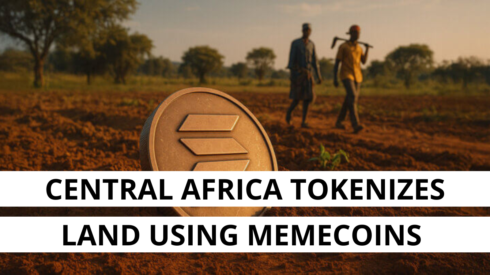 Central African Republic to Tokenize Land with memecoin on Solana Blockchain