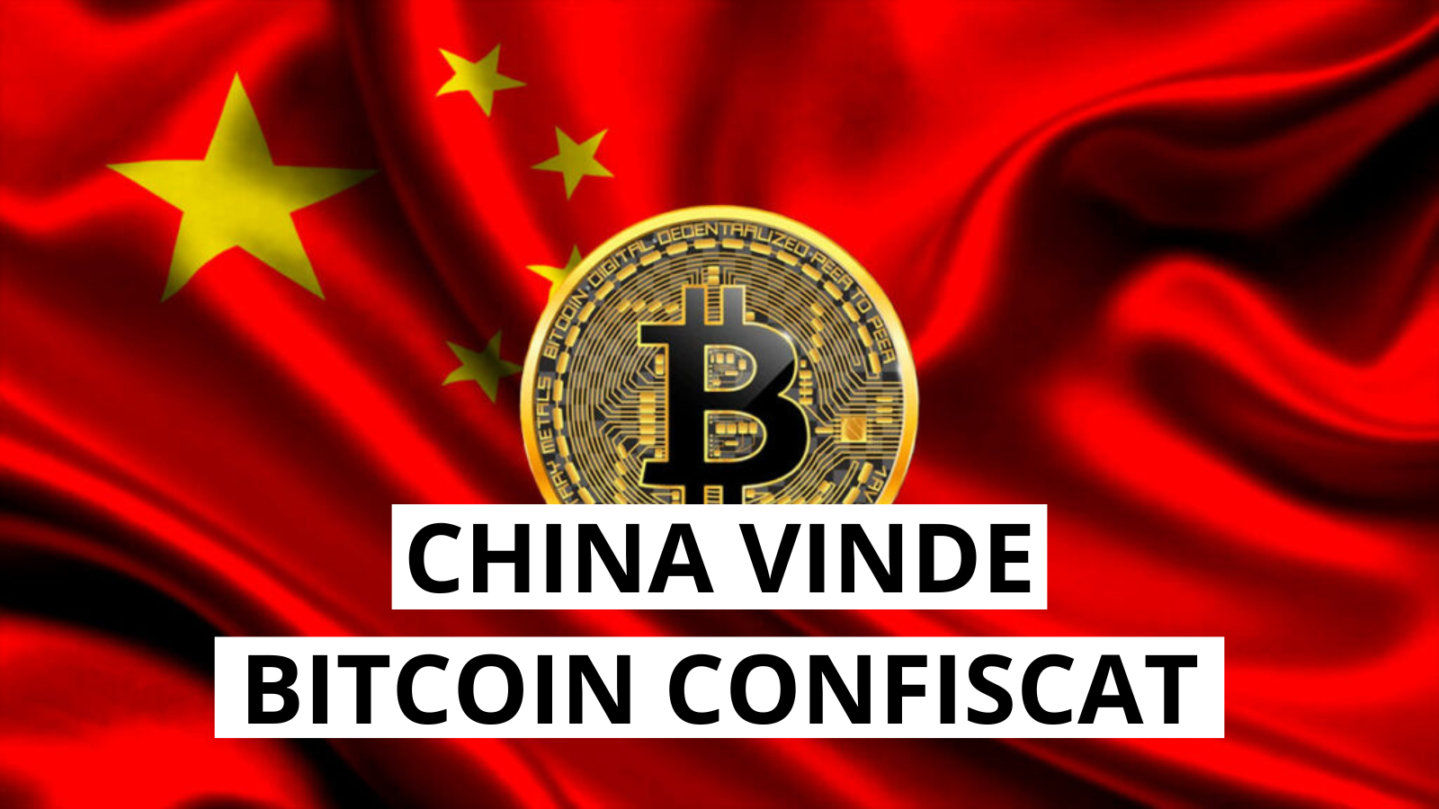 China vinde Bitcoin confiscat prin companii private, ignorand interdictia crypto