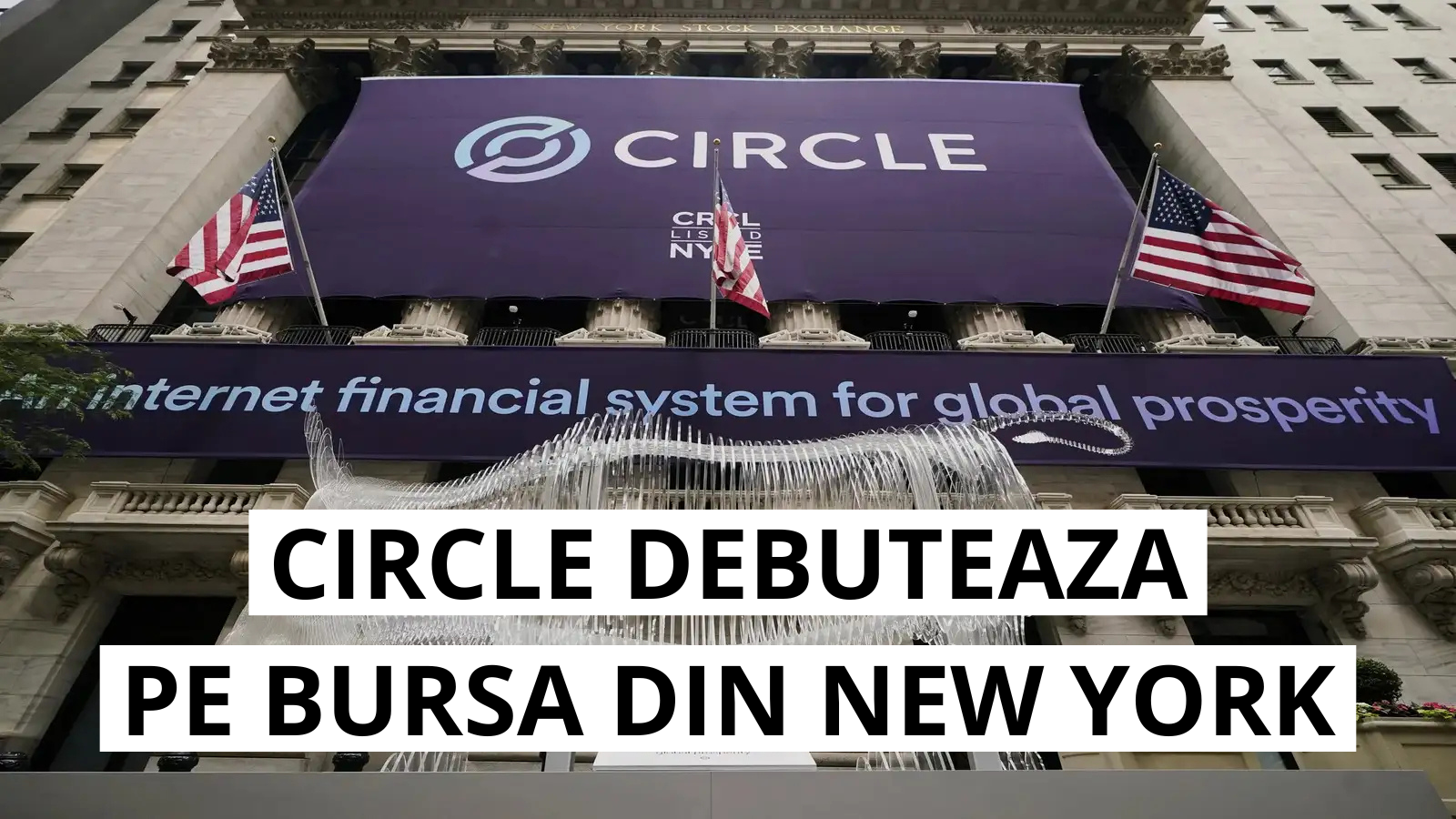 Circle debuteaza pe bursa din New York cu o evaluare de 19 miliarde de dolari