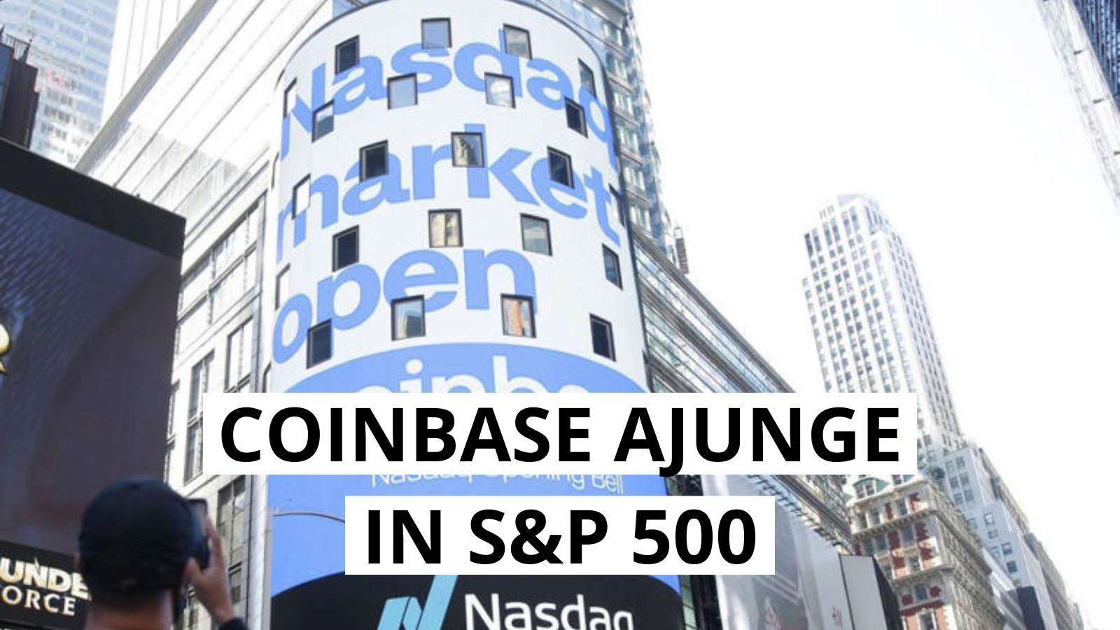 Coinbase este inclusa in S&P 500: un pas major pentru industria crypto