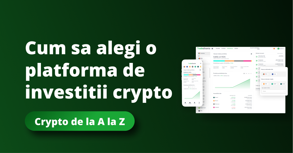 Cum sa alegi o platforma de investitii crypto