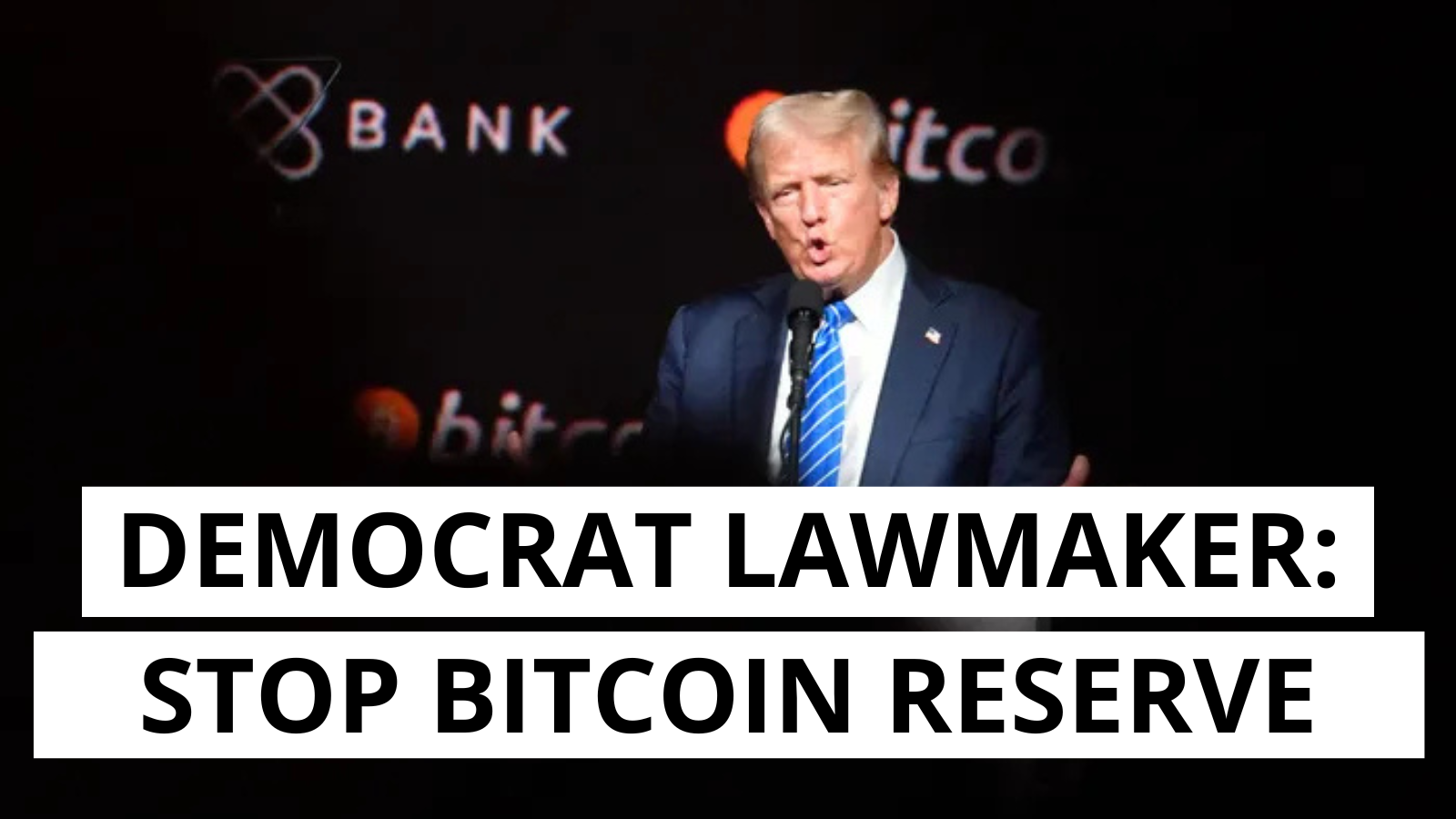 Democrats Pressure U.S. Treasury to Halt Trump’s Bitcoin Reserve Plan
