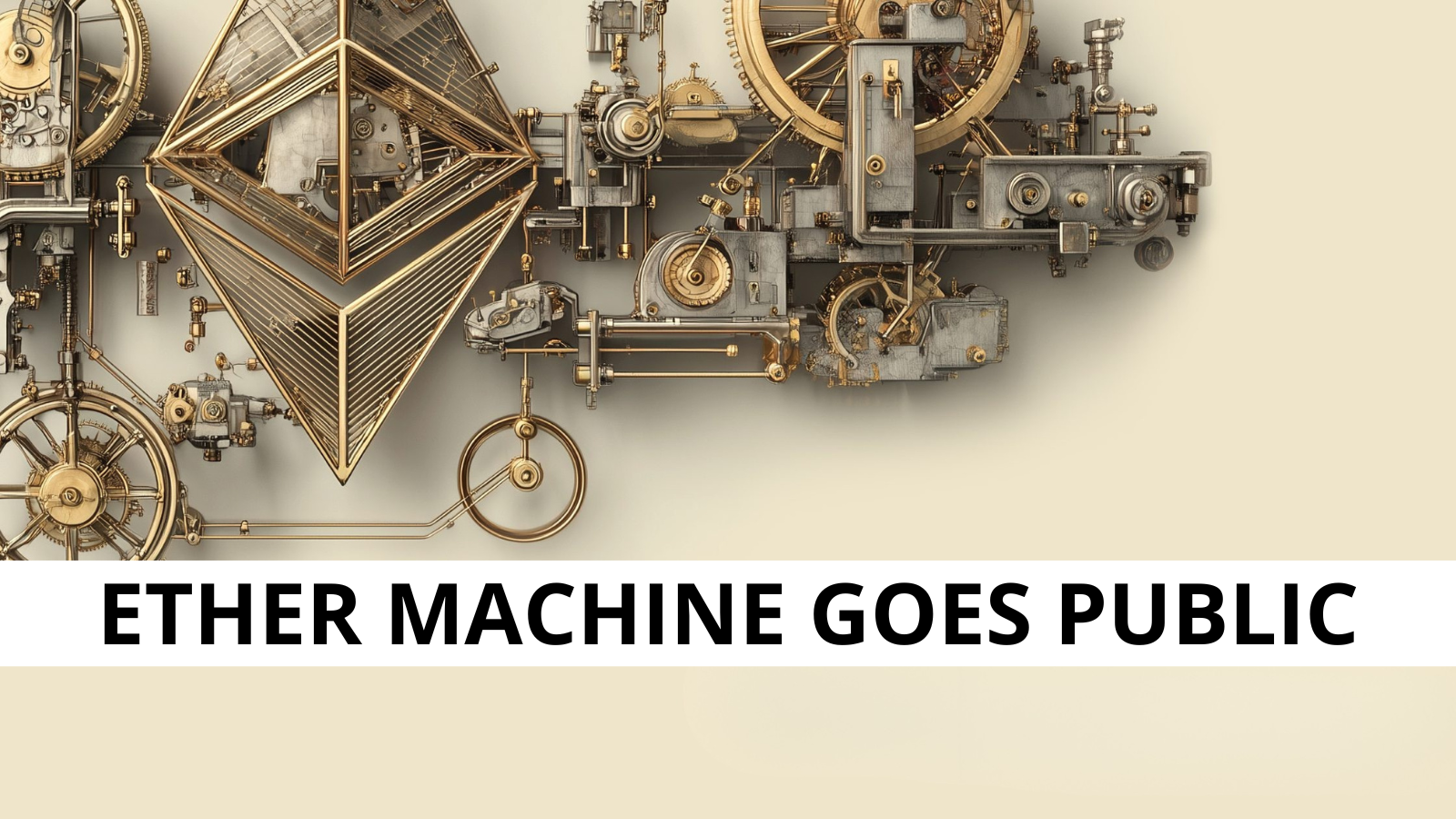 Ether Machine to Go Public on Nasdaq, Raising $1.6 Billion