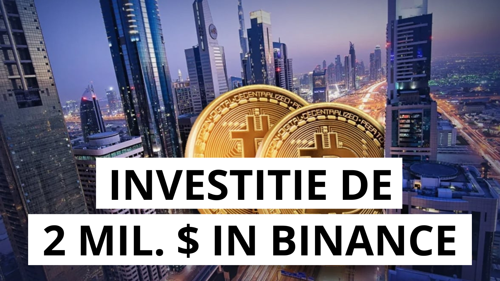 MGX Abu Dhabi investeste 2 miliarde de dolari in Binance