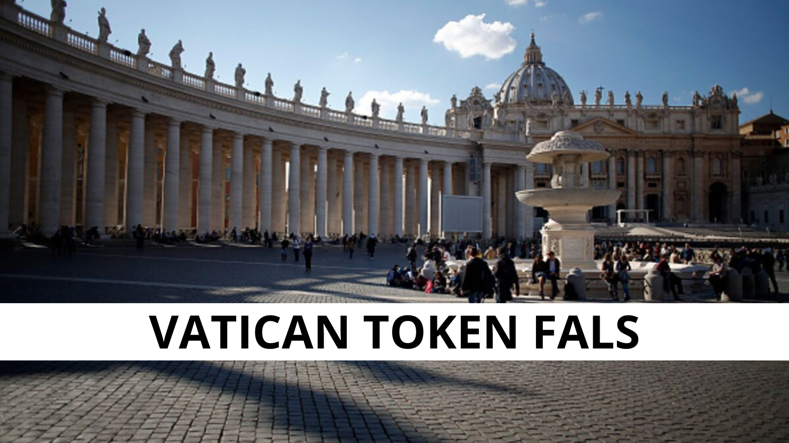Vatican Bank neaga implicarea intr-o escrocherie cu Vatican Chamber Token