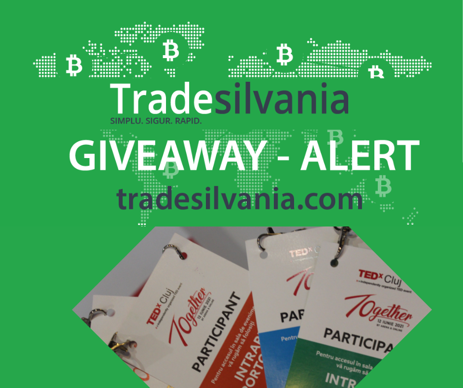 GIVEAWAY ALERT - 3 invitatii duble la TEDX Cluj - 10 ani