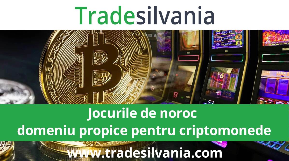 Jocurile de noroc sunt un domeniu propice pentru criptomonede