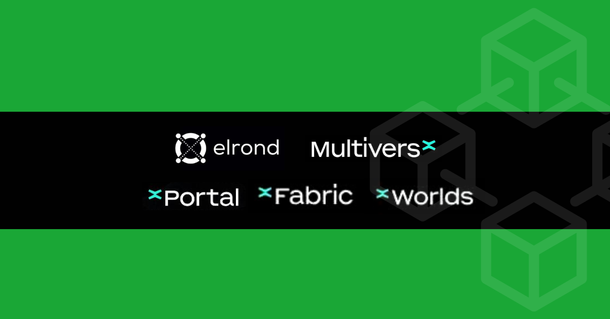 Elrond Network Egld devine MultiversX, xFabric, xPortal, xWorlds, xMoney